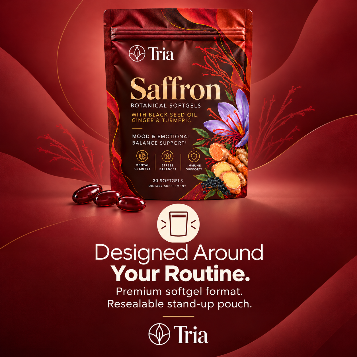 Tria® Saffron Soft Gels